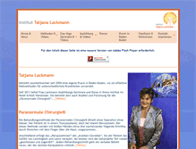 Tablet Screenshot of praxis-lackmann.de